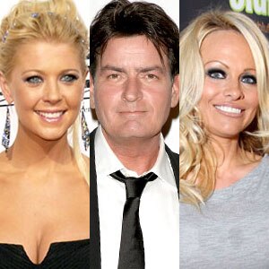 Tara Reid, Charlie Sheen, Pamela Anderson Tara Reid, Charlie Sheen, Pamela Anderson