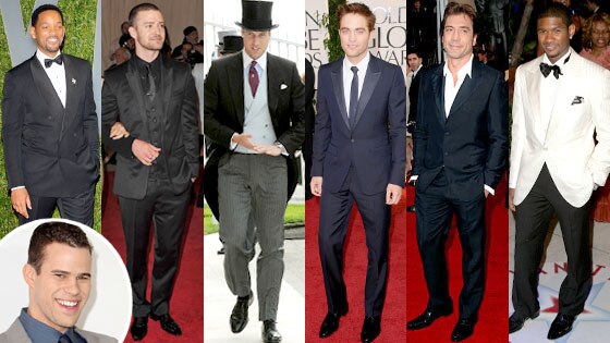 Will Smith, Justin Timberlake, Prince William, Robert Pattinson, Javier Bardem, Usher, Kris Humphries Will Smith, Justin Timberlake, Prince William, Robert Pattinson, Javier Bardem, Usher, Kris Humphries