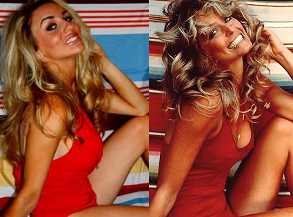 Courtney Stodden, Farrah Fawcett Courtney Stodden, Farrah Fawcett