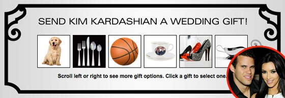 Send Kim a Gift, Kim Kardashian, Kris Humphries Send Kim a Gift, Kim Kardashian, Kris Humphries