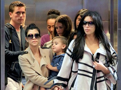 Kim Kardashian, Kourtney Kardashian, Scott Disick, Mason Disick Kim Kardashian, Kourtney Kardashian, Scott Disick, Mason Disick