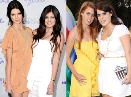 Kendall Jenner, Kylie Jenner, Beatrice, Eugenie Kendall Jenner, Kylie Jenner, Beatrice, Eugenie