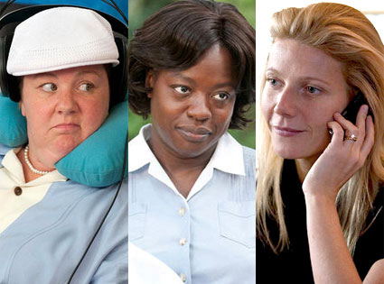 Viola Davis, The Help, Melissa McCarthy, Bridesmaids, Gwyneth Paltrow, Contagion Viola Davis, The Help, Melissa McCarthy, Bridesmaids, Gwyneth Paltrow, Contagion