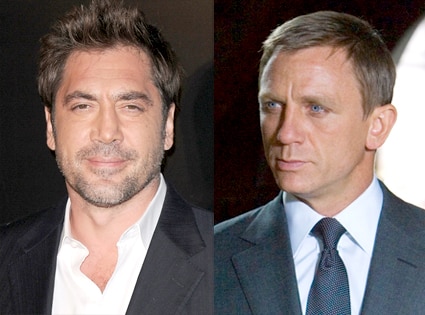 Javier Bardem, Daniel Craig, James Bond Javier Bardem, Daniel Craig, James Bond