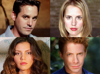 Buffy the Vampire Slayer, Seth Green, Charisma Carpenter, Emma Caulfield, Nicholas Brendan Buffy the Vampire Slayer, Seth Green, Charisma Carpenter, Emma Caulfield, Nicholas Brendan