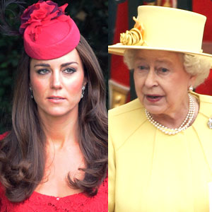 Kate Middleton, Catherine Duchess of Cambridge, Queen Elizabeth Kate Middleton, Catherine Duchess of Cambridge, Queen Elizabeth