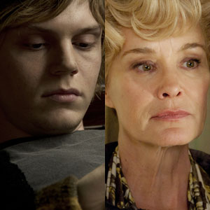 American Horror Story, Jessica Lange, Evan Peters American Horror Story, Jessica Lange, Evan Peters