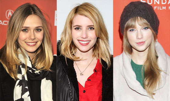 Taylor Swift, Emma Roberts, Elizabeth Olsen Taylor Swift, Emma Roberts, Elizabeth Olsen