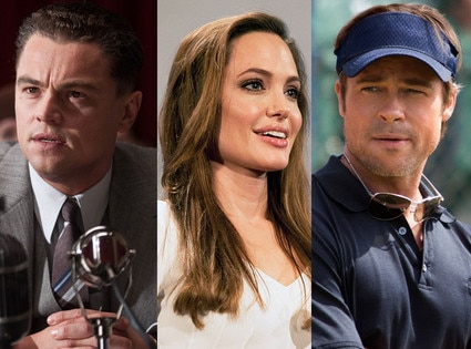 Brad Pitt, Moneyball, Leonardo DiCaprio, J. Edgar Brad Pitt, Moneyball, Leonardo DiCaprio, J. Edgar