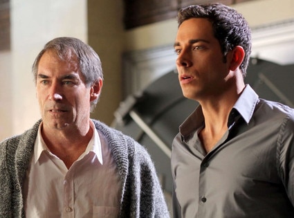 Zachary Levi, Timothy Dalton, Chuck
