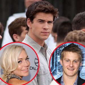 Liam Hemsworth, Hunger Games, Lindsay Lohan, Alexander Ludwig Liam Hemsworth, Hunger Games, Lindsay Lohan, Alexander Ludwig