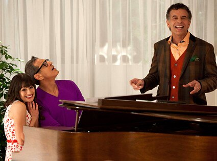 Glee, Lea Michele, Jeff Goldblum, Brian Stokes Mitchel Glee, Lea Michele, Jeff Goldblum, Brian Stokes Mitchel