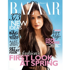Demi Moore, Harpers Bazaar Demi Moore, Harpers Bazaar
