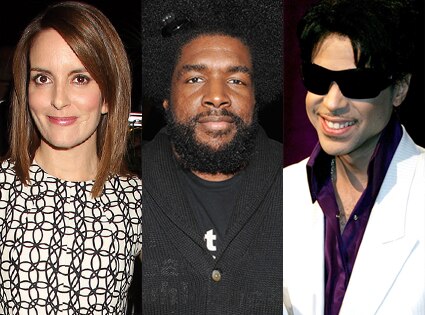 Tina Fey, Questlove, Prince Tina Fey, Questlove, Prince