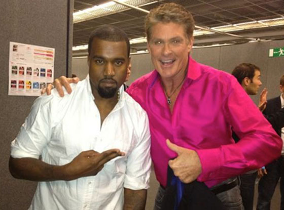 David Hasselhoff, Kanye West David Hasselhoff, Kanye West