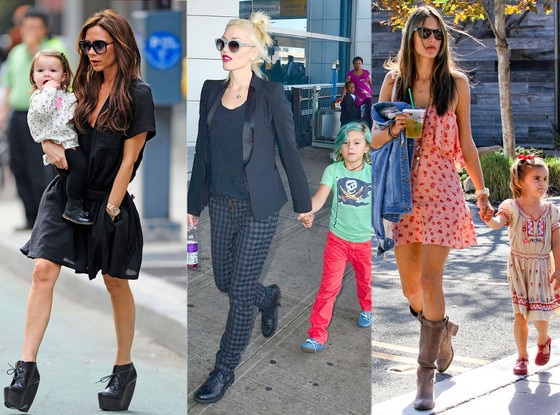 Victoria Beckham, Harper, Gwen Stefani, Kingston Rossdale, Alessandra Ambrosio, Anja Victoria Beckham, Harper, Gwen Stefani, Kingston Rossdale, Alessandra Ambrosio, Anja