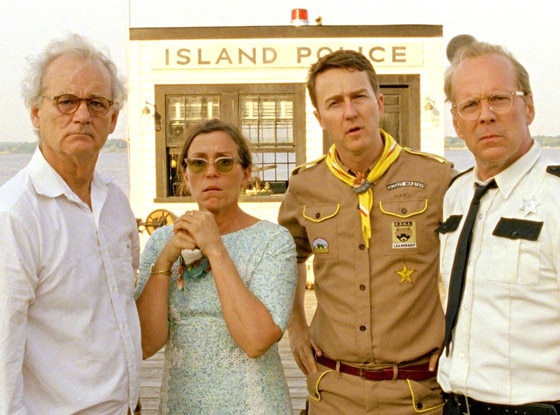 Bill Murray, Frances McDormand, Edward Norton, Bruce Willis, Moonrise Kingdom Bill Murray, Frances McDormand, Edward Norton, Bruce Willis, Moonrise Kingdom