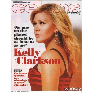 Kelly Clarkson, Sunday Mirror Magazine, WhoSay Kelly Clarkson, Sunday Mirror Magazine, WhoSay