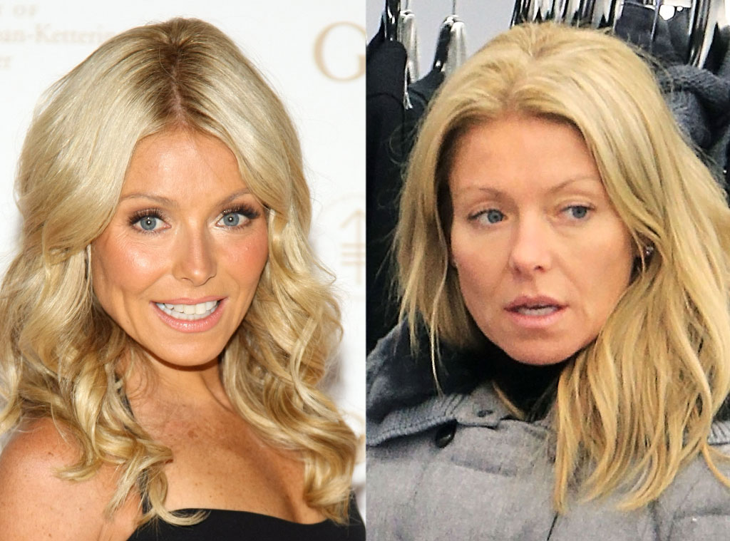 Kelly Ripa From Stars Without Makeup E News