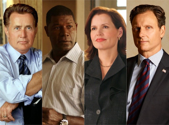 TV Presidents, Martin Sheen, Dennis Haysbert, Geena Davis, Tony Goldwyn TV Presidents, Martin Sheen, Dennis Haysbert, Geena Davis, Tony Goldwyn