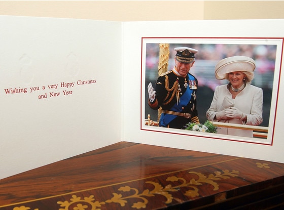 Prince Charles, Camilla, Royal Christmas Card Prince Charles, Camilla, Royal Christmas Card
