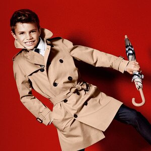Romeo Beckham, Burberry ad Romeo Beckham, Burberry ad