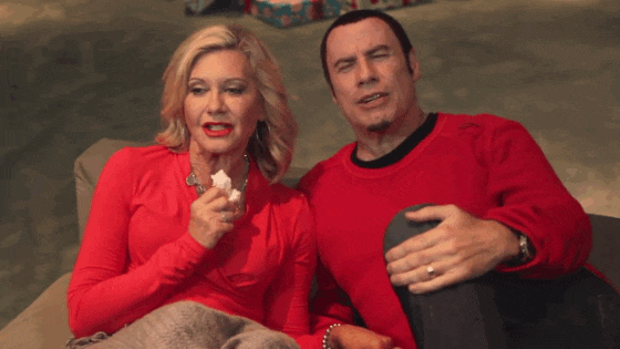 John Travolta And Olivia Newton John 12 Things We Love About Their Must Watch New Christmas Video 