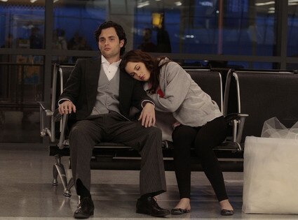 Penn Badgley, Leighton Meester, Gossip Girl Penn Badgley, Leighton Meester, Gossip Girl