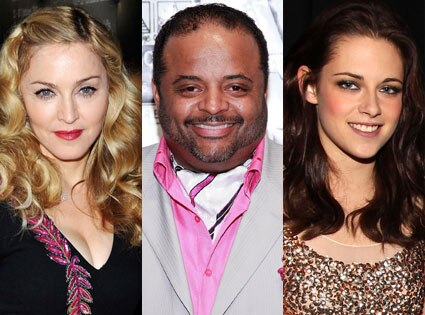 Madonna, Roland Martin, Kristen Stewart Madonna, Roland Martin, Kristen Stewart
