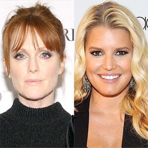 Julianne Moore, Jessica Simpson Julianne Moore, Jessica Simpson