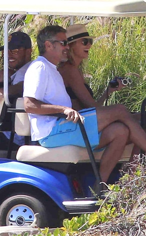 George Clooney, Stacy Keibler George Clooney, Stacy Keibler