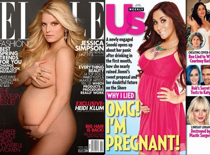 Jessica Simposon, Elle & Snooki, Us Weekly Jessica Simposon, Elle & Snooki, Us Weekly