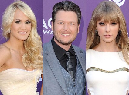 Country Music Awards, Taylor Swift, Blake Shelton, Carrie Underwood Country Music Awards, Taylor Swift, Blake Shelton, Carrie Underwood