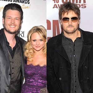 Blake Shelton, Miranda Lambert & Eric Church Blake Shelton, Miranda Lambert & Eric Church