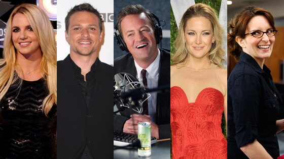Britney Spears, X Factor, Drew Lachey, Dancing with the Stars, Matthew Perry, Go On, Kate Hudson, Glee, Tina Fey, 30 Rock Britney Spears, X Factor, Drew Lachey, Dancing with the Stars, Matthew Perry, Go On, Kate Hudson, Glee, Tina Fey, 30 Rock