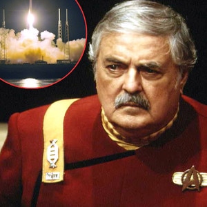 James Doohan, Star Trek, SpaceX Falcon 9 James Doohan, Star Trek, SpaceX Falcon 9