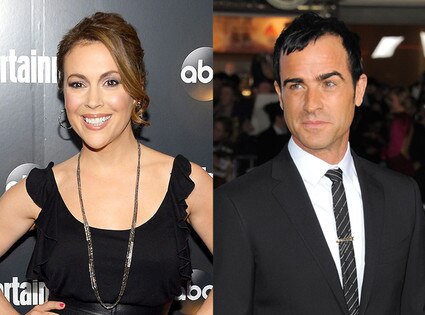 Alyssa Milano, Justin Theroux Alyssa Milano, Justin Theroux