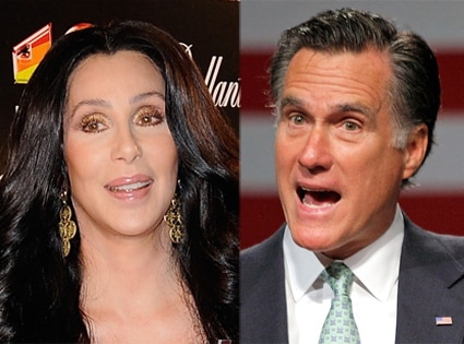 Cher, Mitt Romney Cher, Mitt Romney