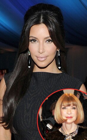 Kim Kardashian, Anna Wintour Kim Kardashian, Anna Wintour