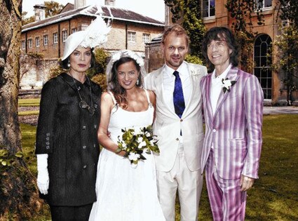Bianca Jagger, Jade Jagger, Mick Jagger, Adrian Fillary Bianca Jagger, Jade Jagger, Mick Jagger, Adrian Fillary