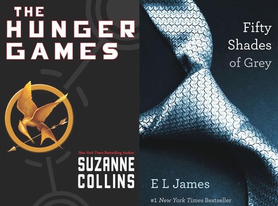 The Hunger Games, Fifty Shades of Grey The Hunger Games, Fifty Shades of Grey