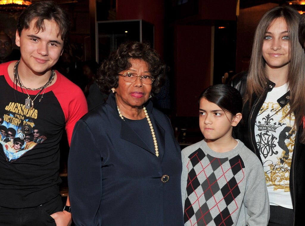 Prince Michael Jackson, Katherine Jackson, Blanket Jackson, Paris Jackson