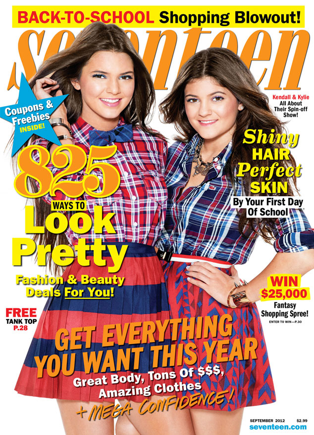 Seventeen Cover Girls From Kendall And Kylie Jenner S Modeling Pics E News
