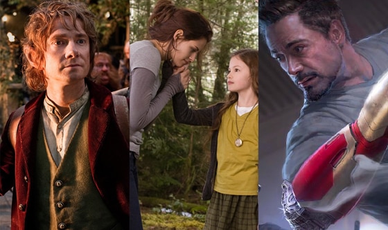 The Hobbit, Breaking Dawn, Iron Man The Hobbit, Breaking Dawn, Iron Man