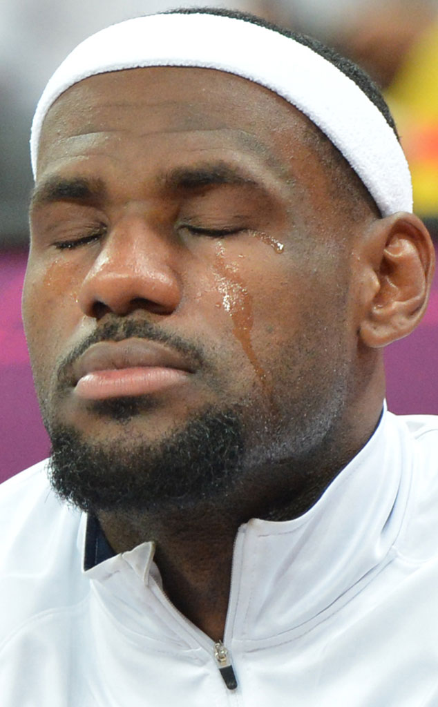 LeBron James from Olympics 2012: The Crying Games | E! News