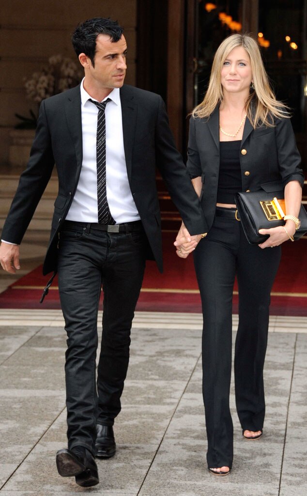 Jennifer Aniston & Justin Theroux: Romance Rewind