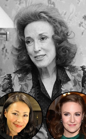 Helen Gurley Brown, Lena Dunham, Ann Curry Helen Gurley Brown, Lena Dunham, Ann Curry