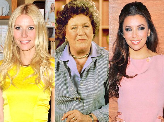 Gwyneth Paltrow, Julia Child, Eva Longoria Gwyneth Paltrow, Julia Child, Eva Longoria