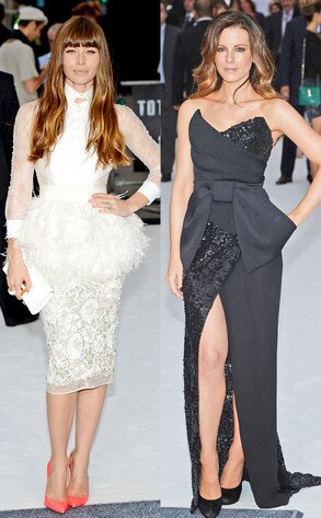 Kate Beckinsale, Jessica Biel Kate Beckinsale, Jessica Biel