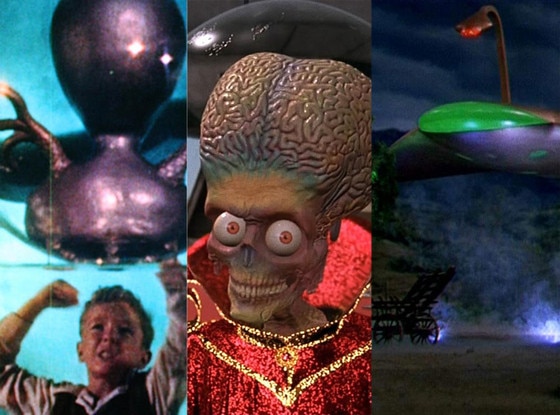 Invaders from Mars, Mars Attacks, War of the Worlds Invaders from Mars, Mars Attacks, War of the Worlds